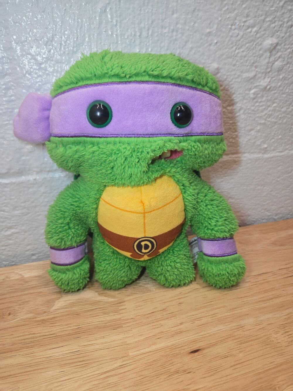 ZURU Fuggler x TMNT Donatello 9" Limited Edition Plush